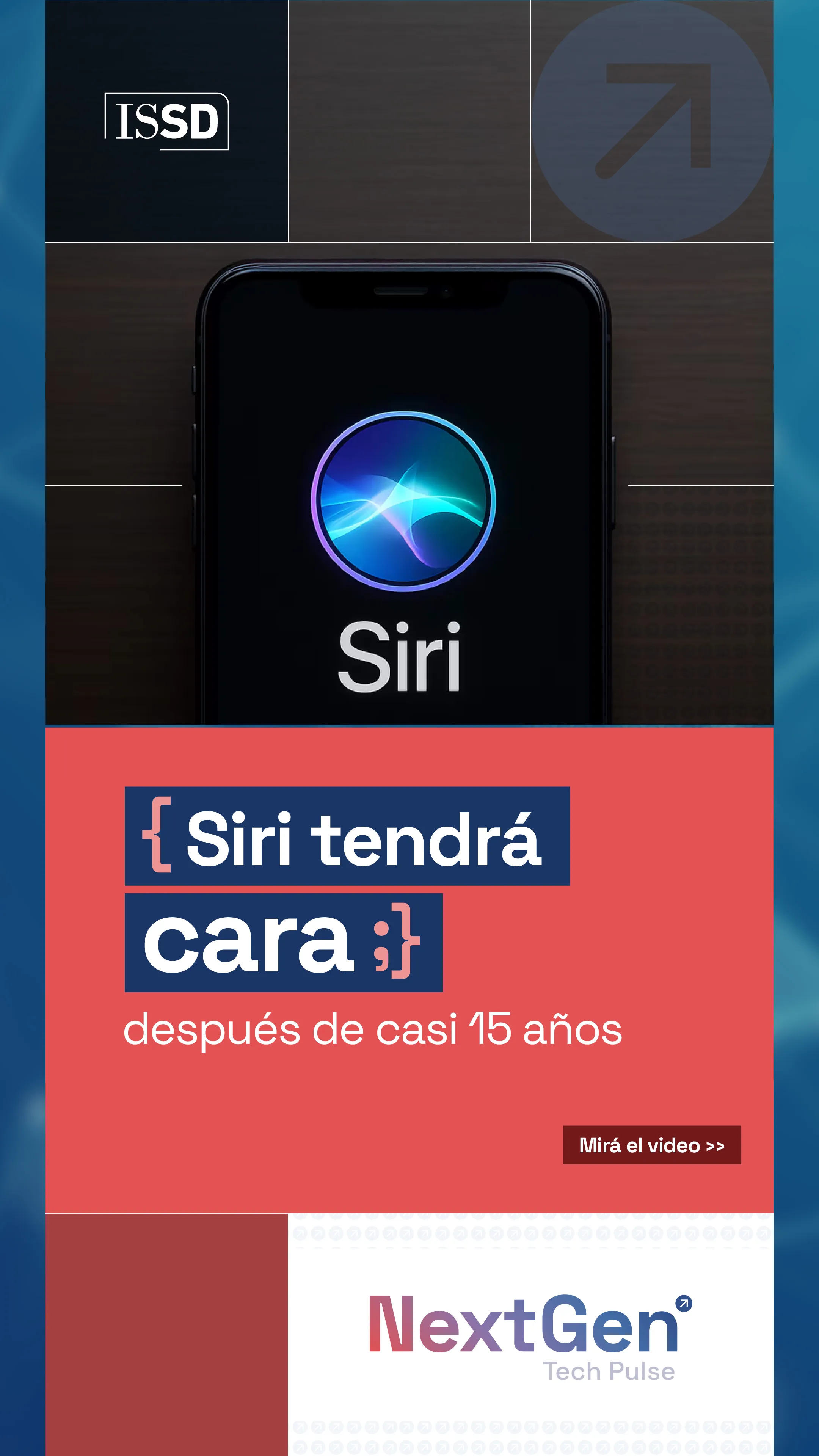 El nuevo rostro de Siri